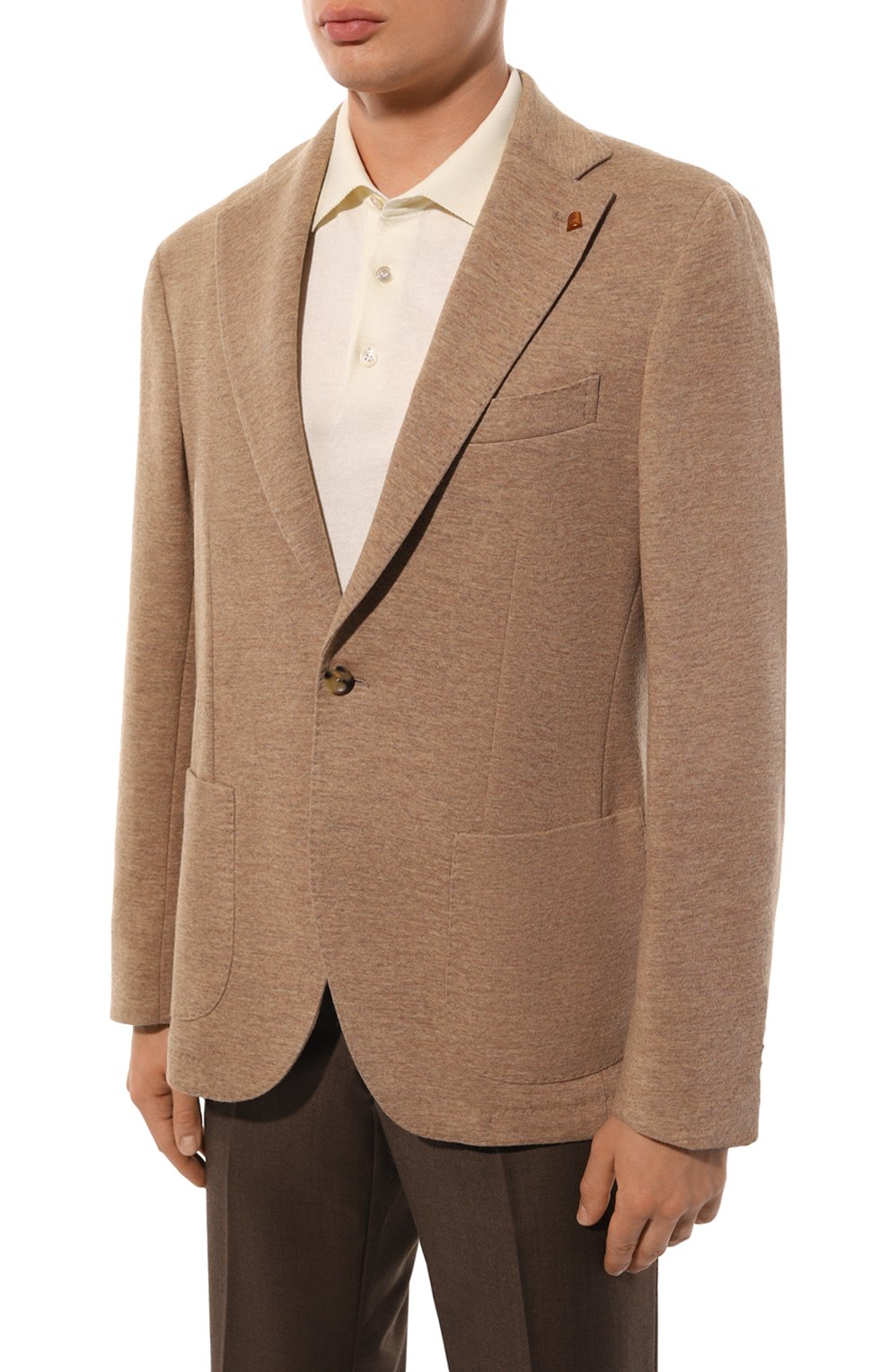 Пиджак из шерсти и хлопка SARTORIA LATORRE, арт. JD74/JG072, фото 5