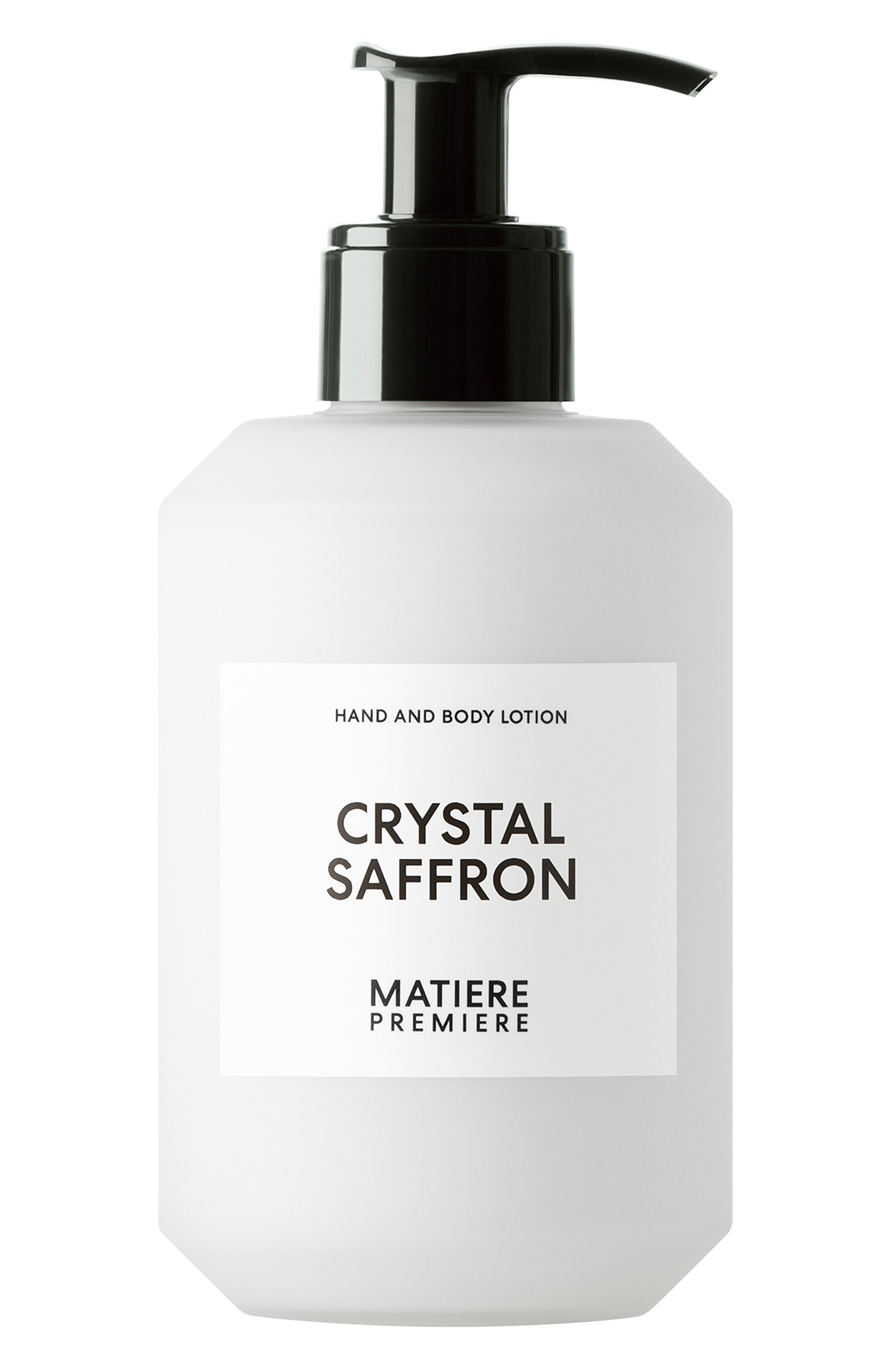 Лосьон для тела и рук crystal saffron (300ml) MATIERE PREMIERE бесцветного цвета по цене 9450 руб., арт. 3760428940926, фото 1 Лосьон для тела и рук crystal saffron (300ml) MATIERE PREMIERE, арт. 3760428940926, фото 1