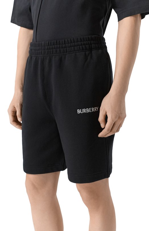 Хлопковые шорты Burberry 8119002 Чёрный  8119002 Фото 3