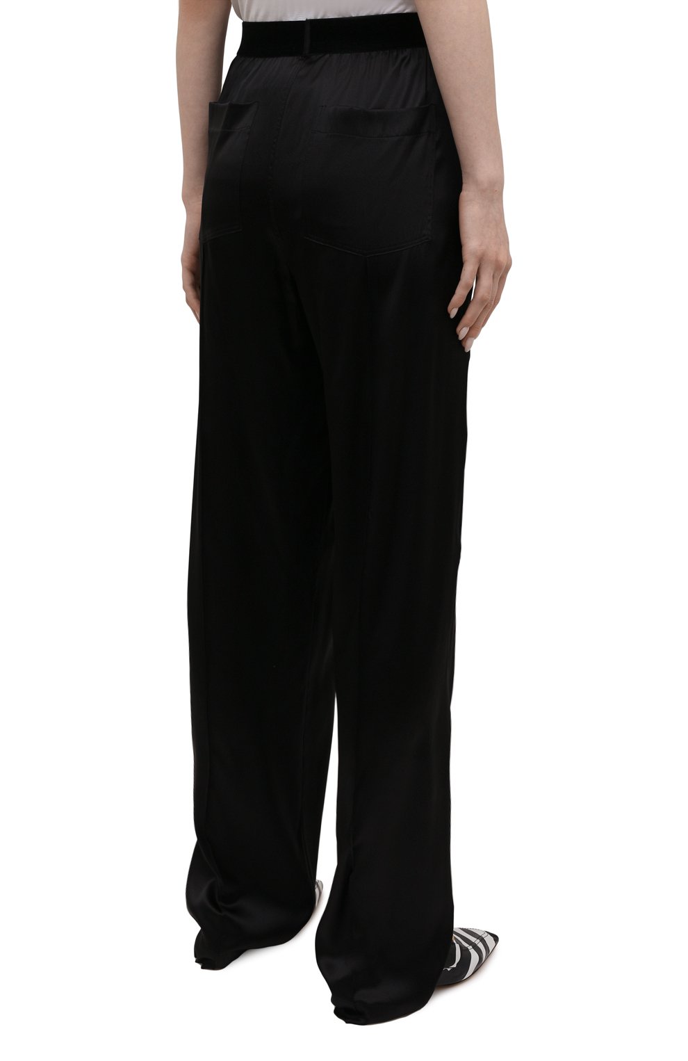 Шелковые брюки TOM FORD, арт. PAW397-FAX881, фото 4
