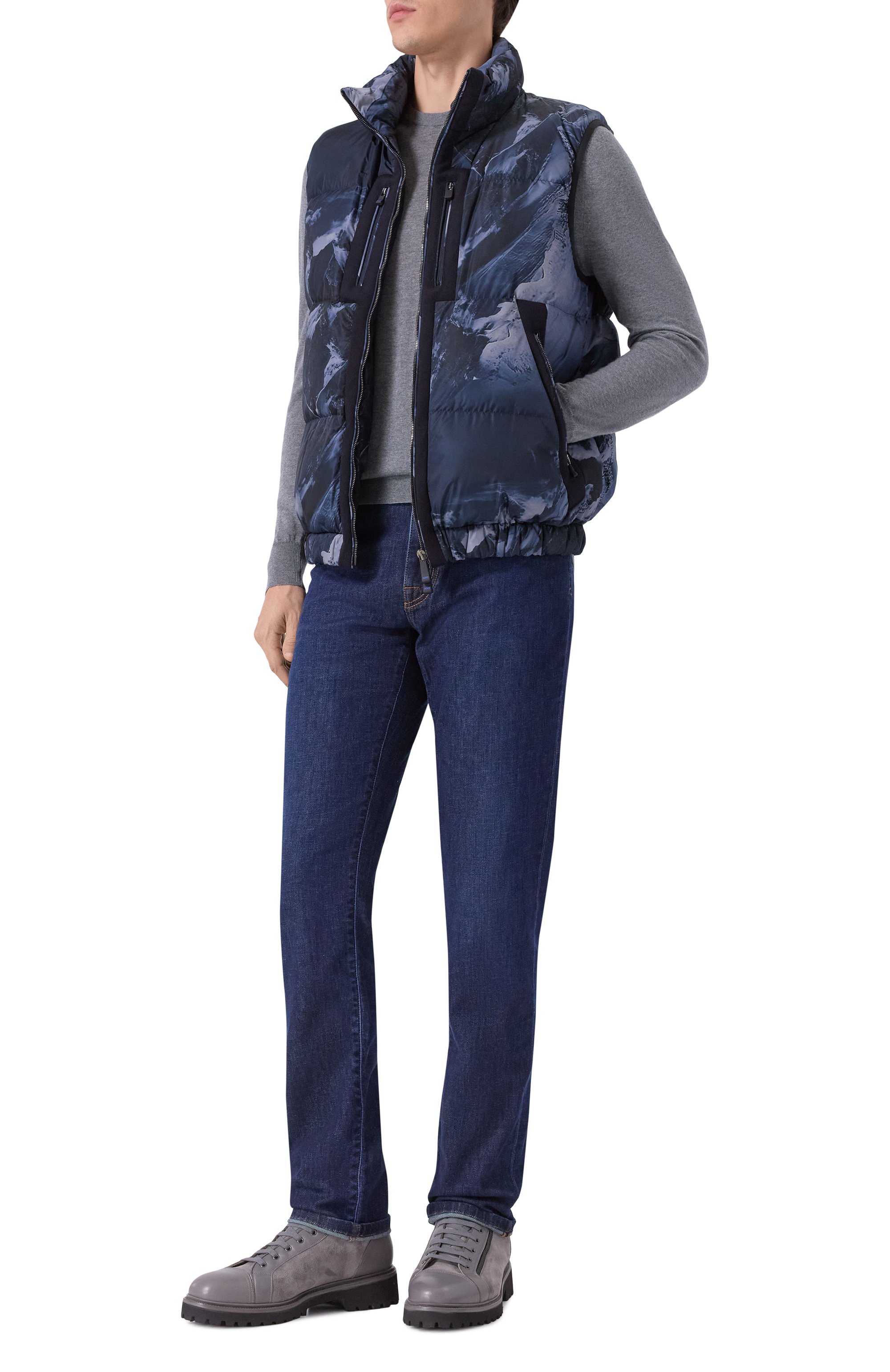 Утепленный жилет KITON, арт. UGK141K0258H02, фото 2