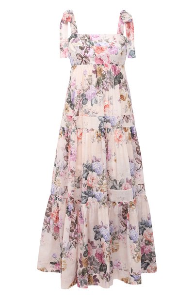 Женское хлопковое платье ZIMMERMANN, арт. 9746DBRG