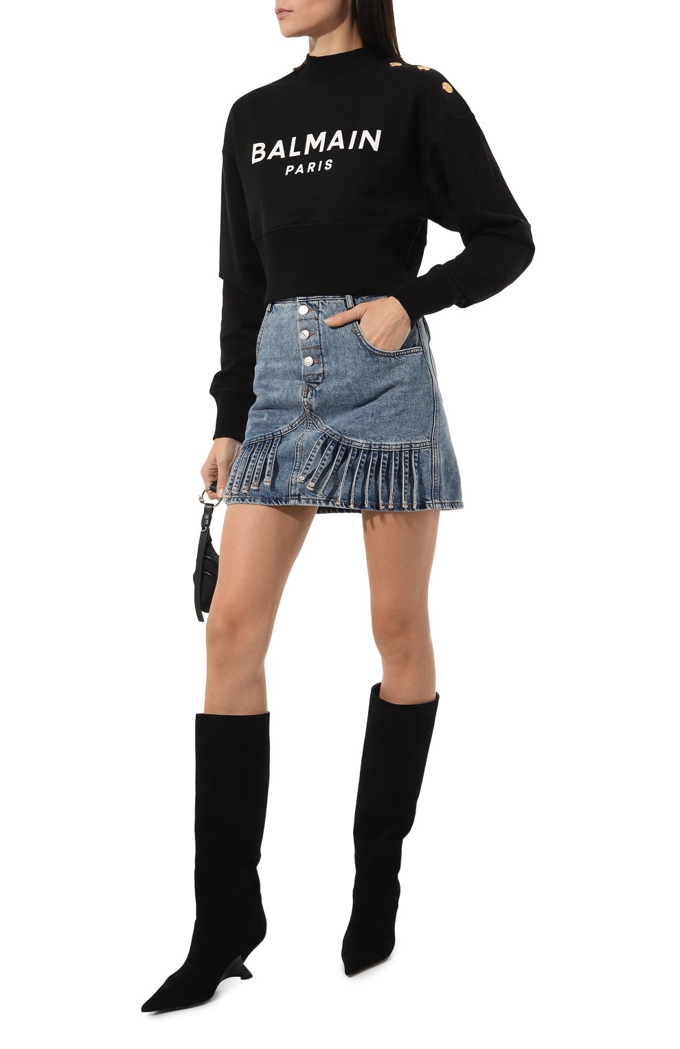 Джинсовая юбка M05CH1NO JEANS, арт. 232K2/A0106/8736, фото 2