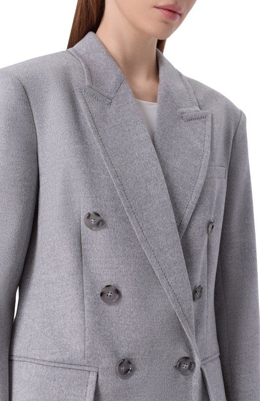 Жакет из шерсти и шелка Shervarli JB26-0015 Серый  JB26-0015 Фото 5