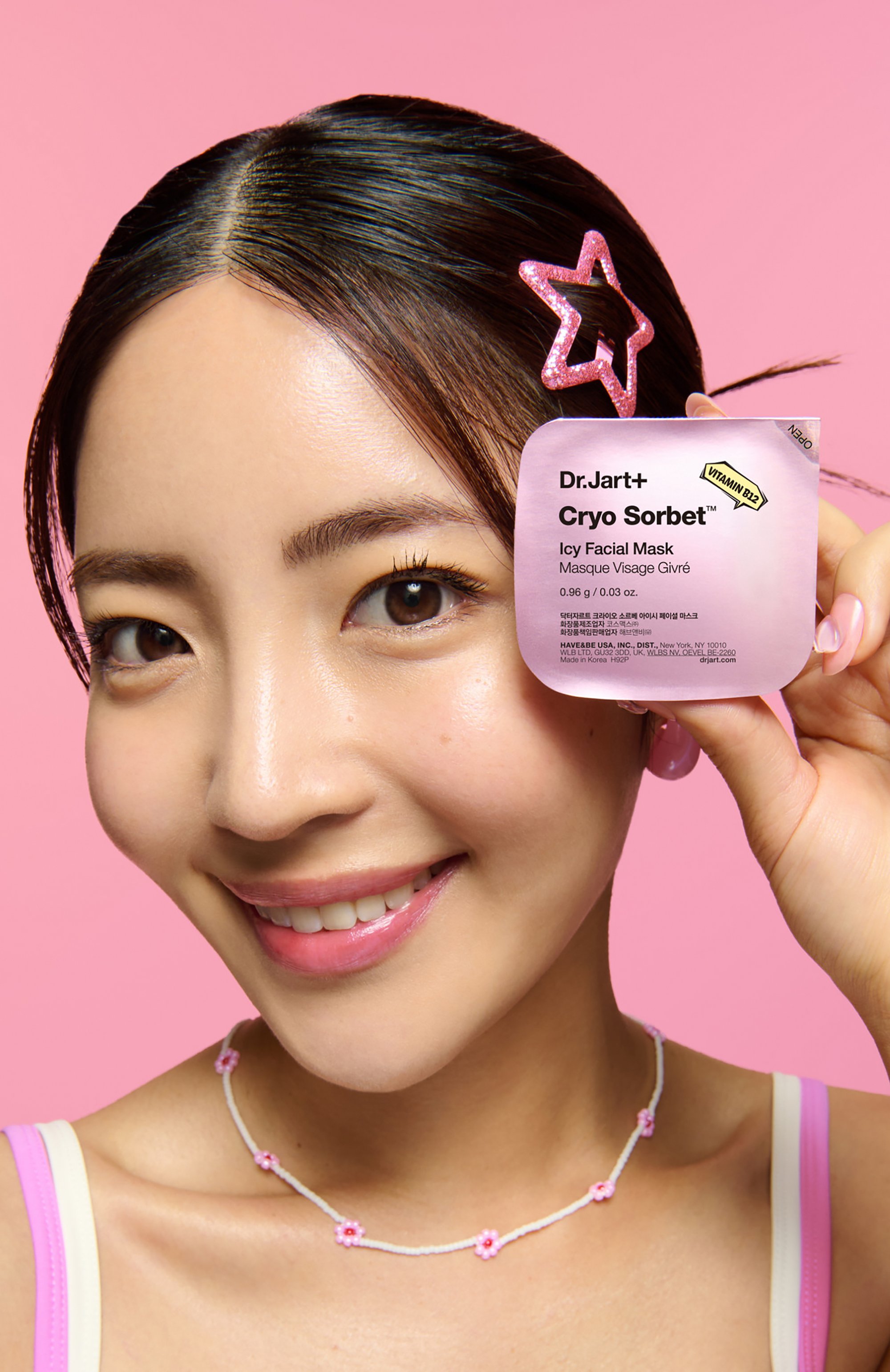 Охлаждающая маска-сорбет в наборе cryo sorbet icy facial mask (4x0,96g) DR.JART+, арт. 1210001223226, фото 4