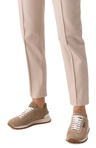 Замшевые кроссовки BRUNELLO CUCINELLI, арт. MZSFGBP117, фото 3