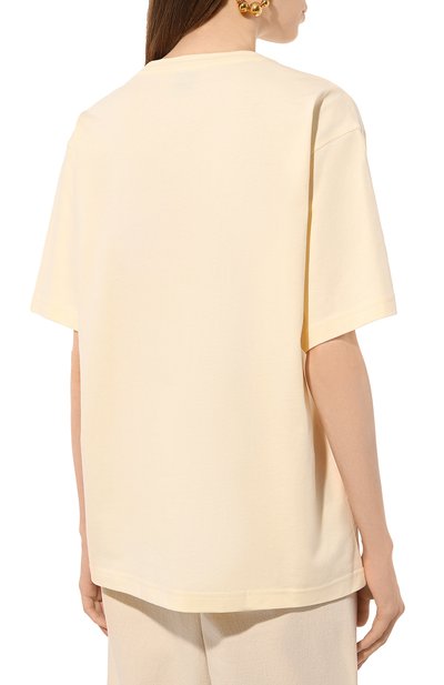 Хлопковая футболка NANUSHKA, арт. NU24SSTP05571, фото 4