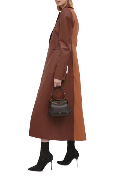 Текстильные ботильоны skye monogram BALMAIN, арт. VN0TA639/TKMG, фото 2