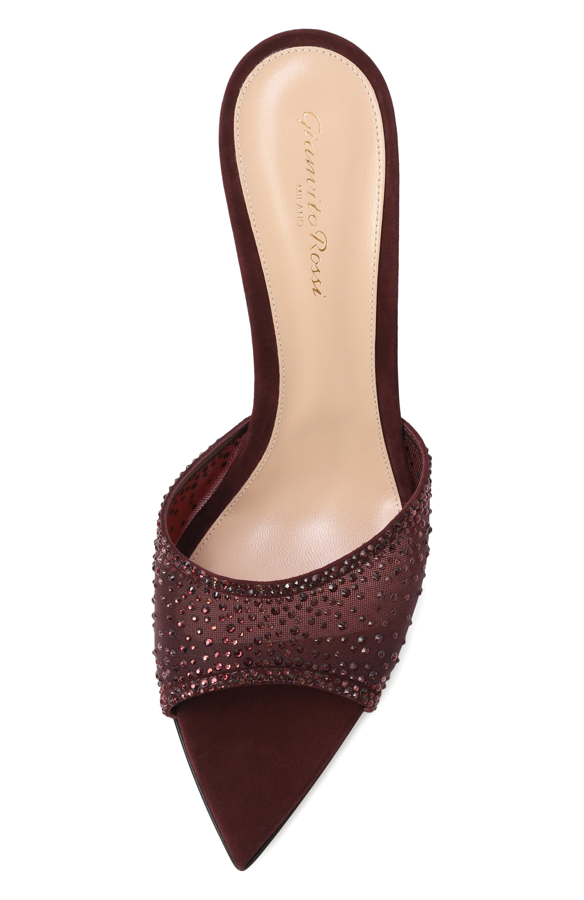 Комбинированные мюли rania 85 GIANVITO ROSSI, арт. G15040.85RIC.C0ZRYRY, фото 6