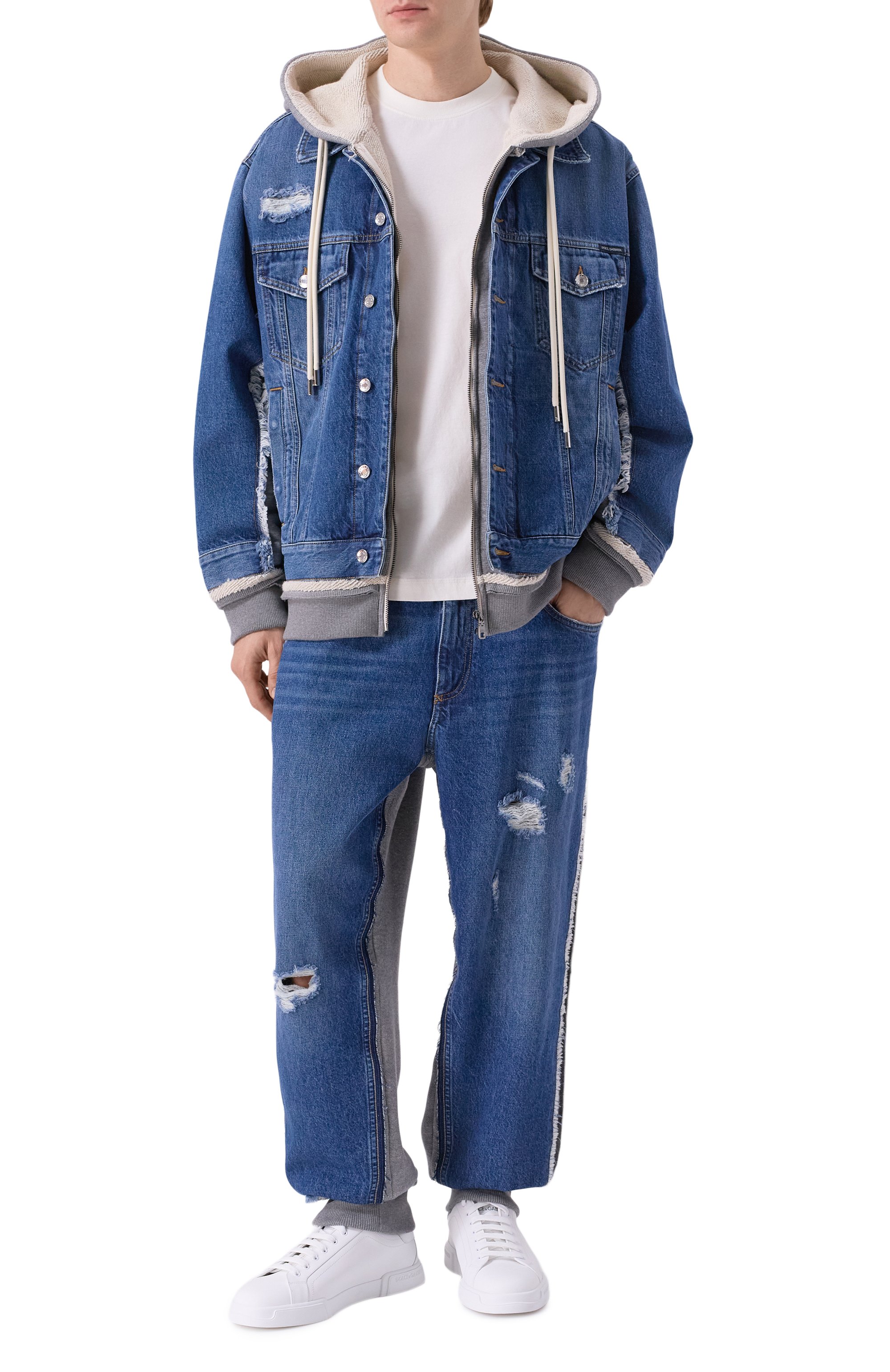 Комбинированная толстовка DOLCE & GABBANA, арт. G9B0WD/GJ704, фото 2