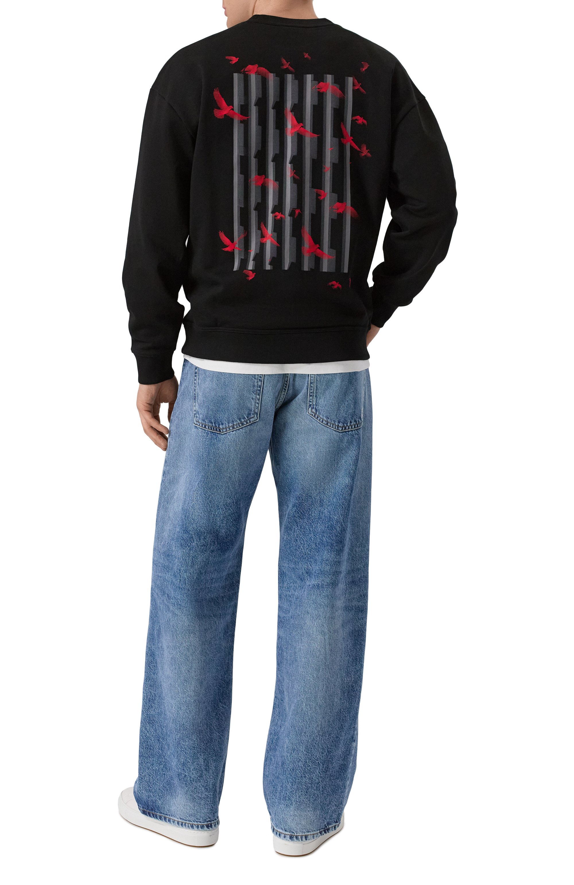 Хлопковый свитшот HUGO, арт. 50544533, фото 2