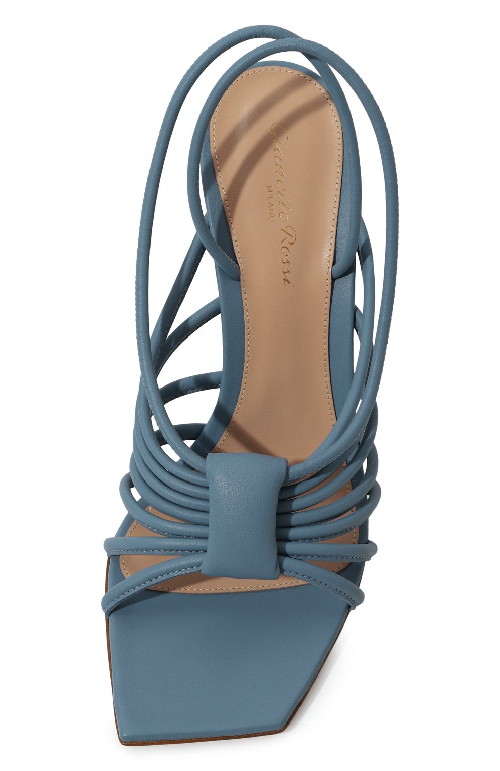 Кожаные босоножки hellen GIANVITO ROSSI, арт. G32488.15RIC.NAPANTB, фото 6