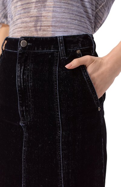 Бархатная юбка EMPORIO ARMANI, арт. 6D2N62/2DUCZ, фото 5