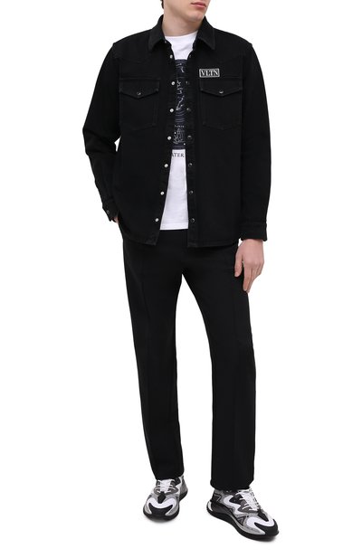 Джинсовая рубашка VALENTINO, арт. VV3DB00D727, фото 2