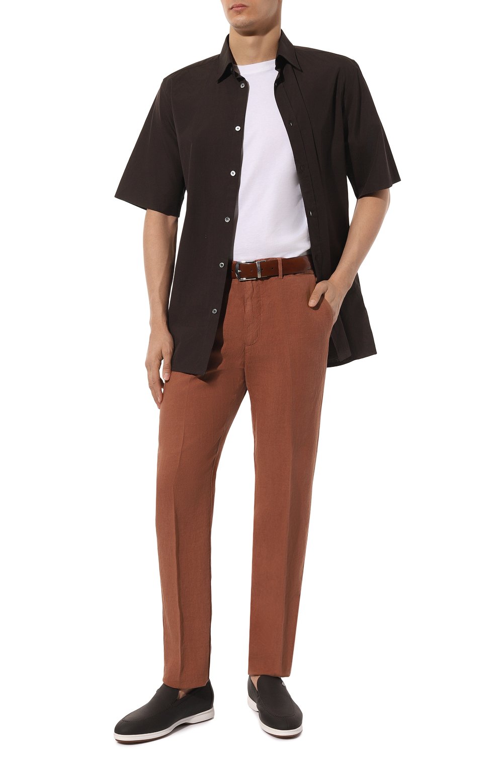 Льняные брюки 120% LINO, арт. 31ALIM2411/0000253/000, фото 2