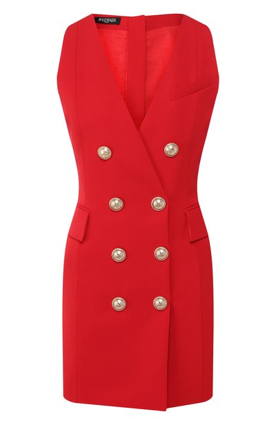 Женское шерстяное платье BALMAIN, арт. SF16144/W034