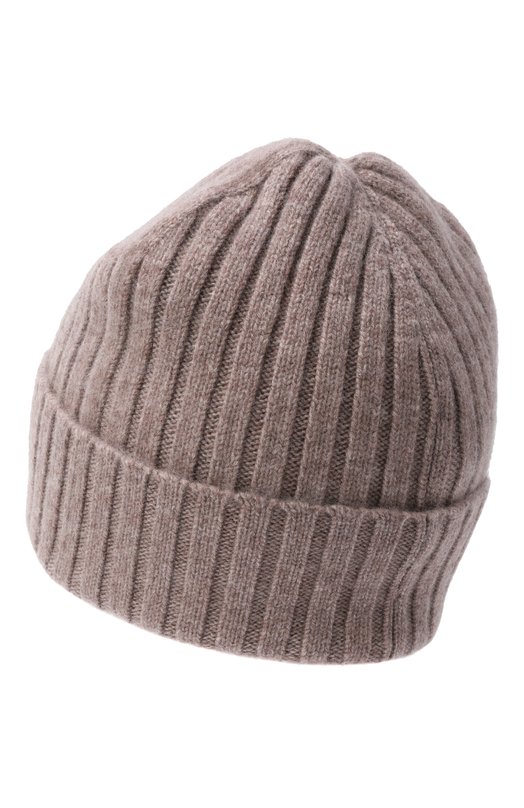 Шапка из кашемира и шерсти Sporty and Rich AC06666302BE24 Бежевый  AC06666302BE24 Фото 2