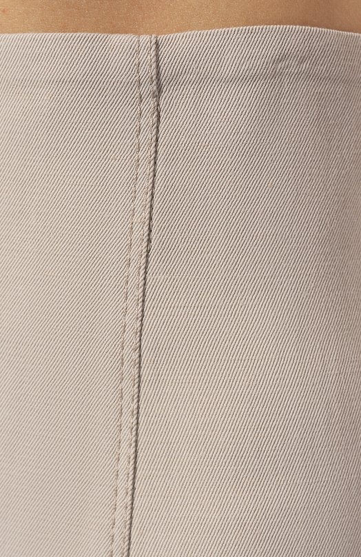 Юбка из вискозы и льна Brunello Cucinelli MH579B1317 Бежевый  MH579B1317 Фото 5