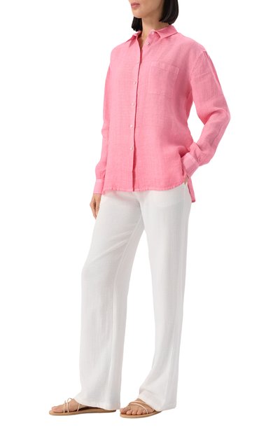 Льняная рубашка 120% LINO, арт. 32ALIW19GE/000B317, фото 2