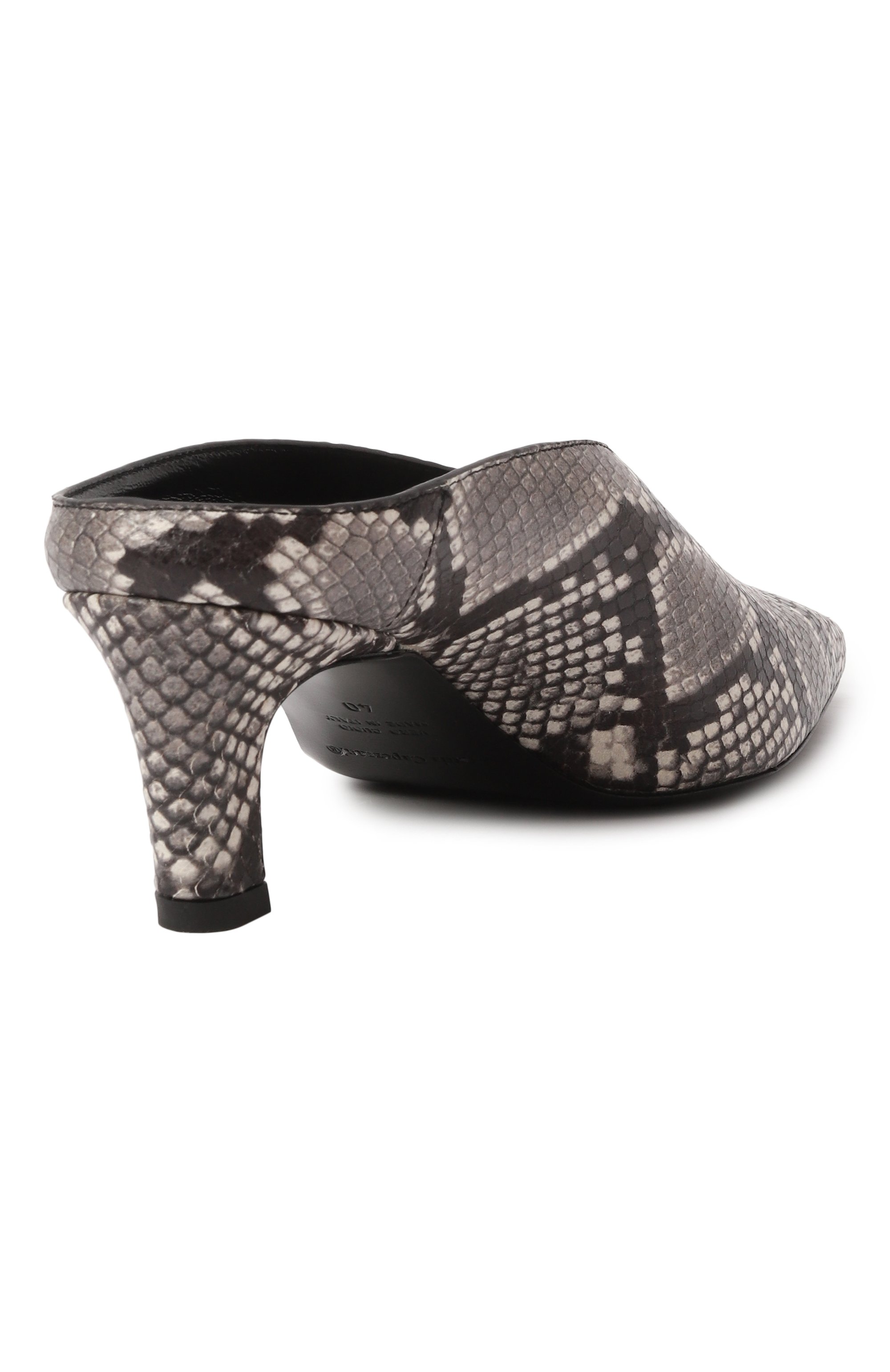 Кожаные мюли kiki MATTIA CAPEZZANI, арт. W361/PIT0NE, фото 5