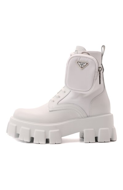 Комбинированные ботинки monolith PRADA, арт. 1T255M-3LJS-F0009-B055, фото 2