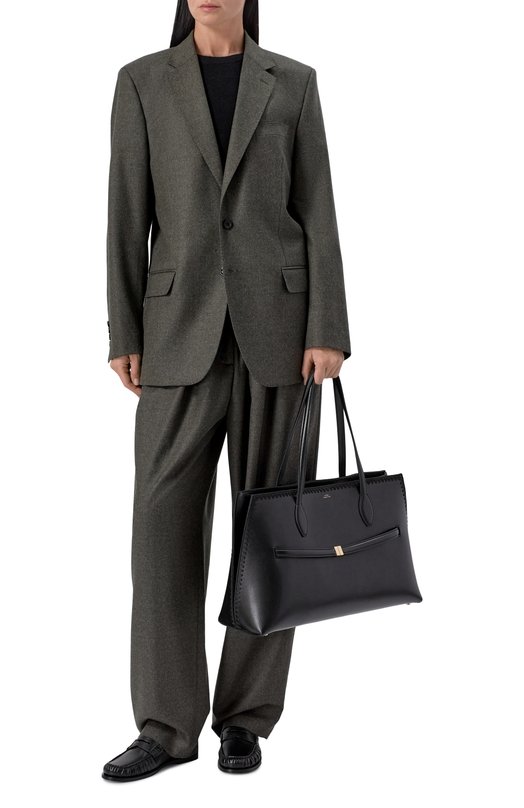 Сумка-тоут TOTEME 253-WAL0073-LE0025 Чёрный  253-WAL0073-LE0025 Фото 7