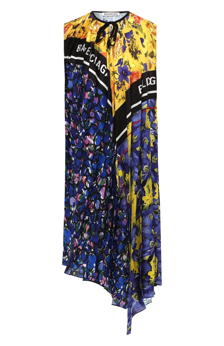 Платье с принтом BALENCIAGA, арт. 556249/TDL76, фото 1