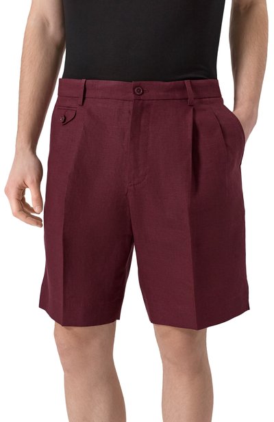 Льняные шорты DOLCE & GABBANA, арт. GW0MAT/FU4MC, фото 3