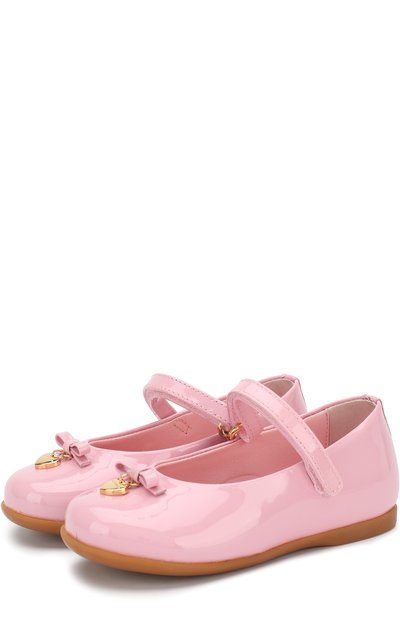 Кожаные балетки DOLCE & GABBANA, арт. D20057/A1328/19-28, фото 1