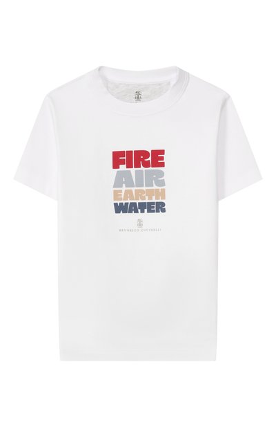 Хлопковая футболка BRUNELLO CUCINELLI, арт. B0B13T179B