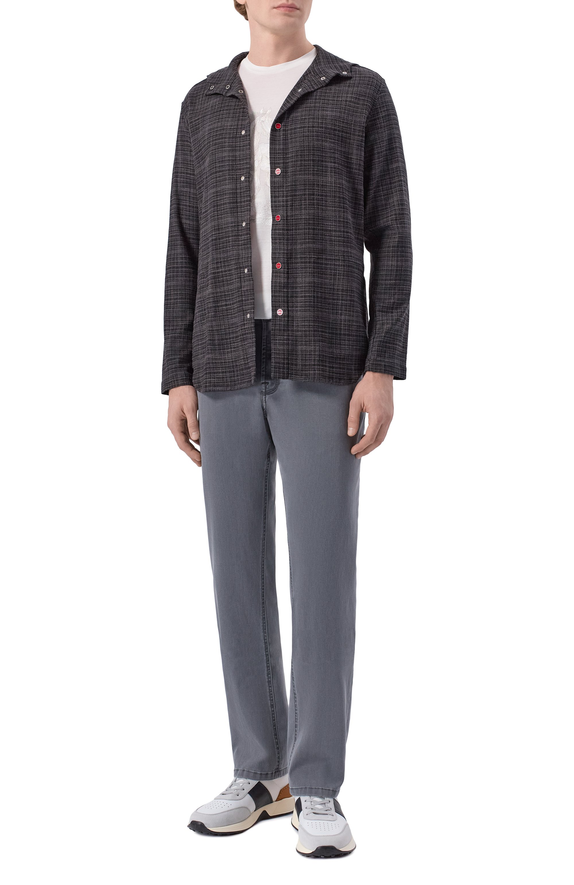 Хлопковая футболка STEFANO RICCI, арт. MNH6205360/TE0001, фото 2