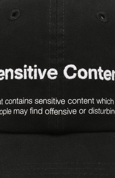 Хлопковая бейсболка PALM ANGELS, арт. PMLB009F192240061001, фото 3