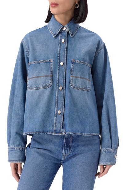 Джинсовая рубашка HAIKURE, арт. HEW06083DF127L0875, фото 3