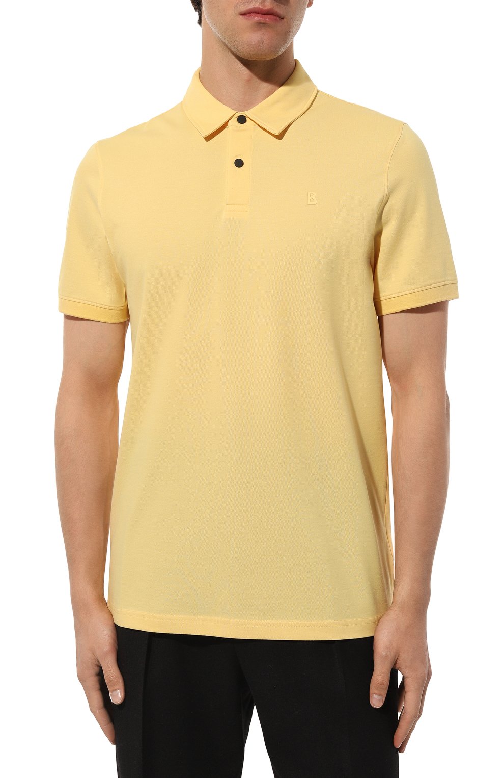 Поло BOGNER желтого цвета по цене 15400 руб., арт. 58162727, фото 3 Поло BOGNER, арт. 58162727, фото 3
