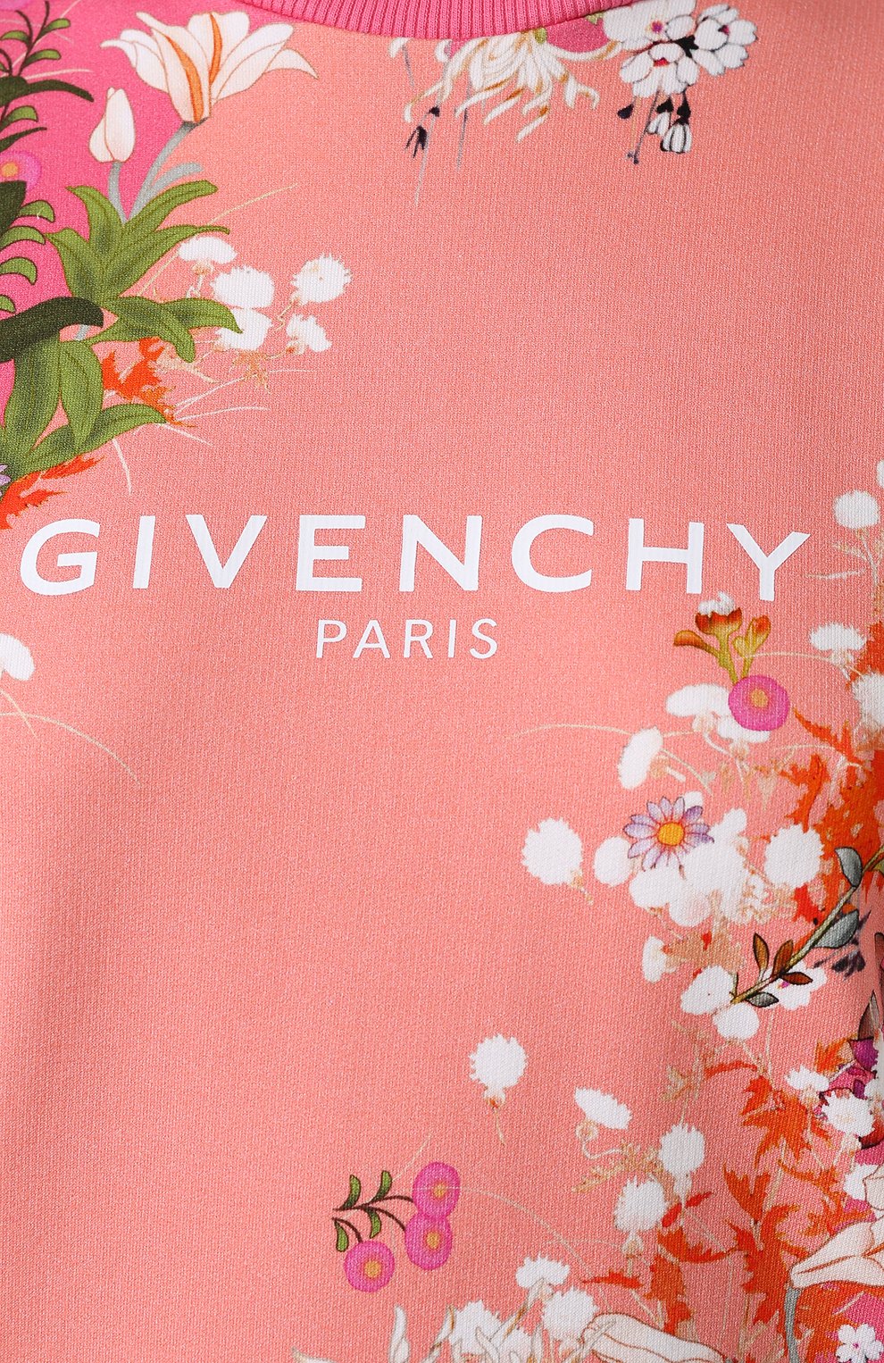 Хлопковый свитшот GIVENCHY розового цвета по цене 73400 руб., арт. BW70013Z34, фото 5 Хлопковый свитшот GIVENCHY, арт. BW70013Z34, фото 5