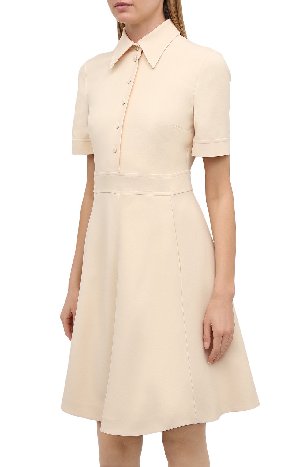 Платье из шелка и шерсти GUCCI, арт. 649568/ZAD88, фото 3