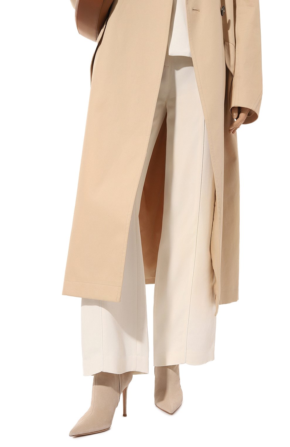 Замшевые ботильоны GIANVITO ROSSI, арт. G73053.15RIC.SUEM0US, фото 3