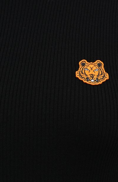 Шерстяная водолазка KENZO черного цвета по цене 32300 руб., арт. FA62PU5243TA, фото 5 Шерстяная водолазка KENZO, арт. FA62PU5243TA, фото 5