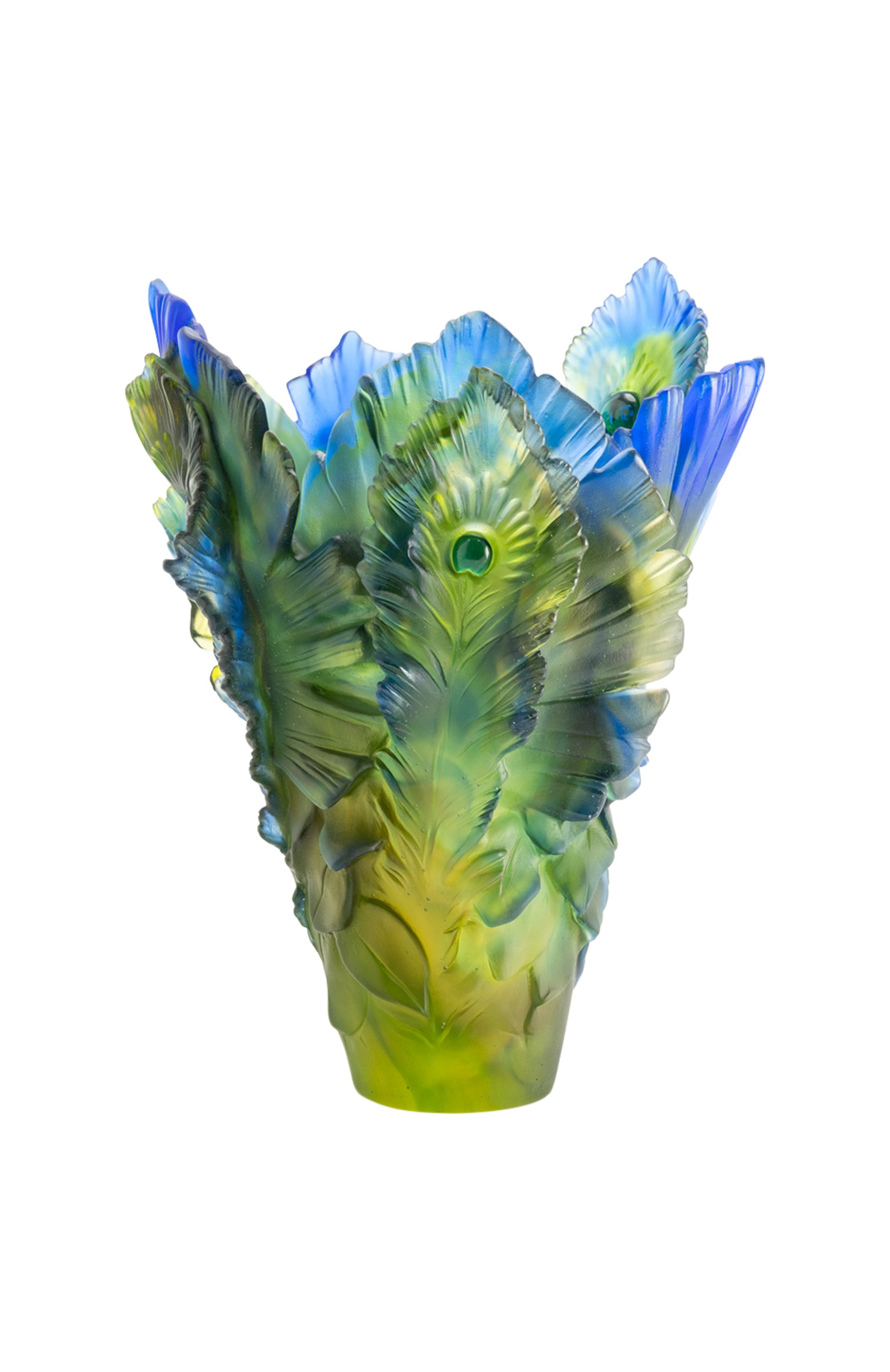 Ваза fleur de paon exotique большая DAUM, арт. 05692-2, фото 1