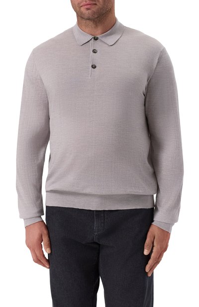 Поло из шерсти и кашемира CORTIGIANI, арт. 3AS304, фото 3