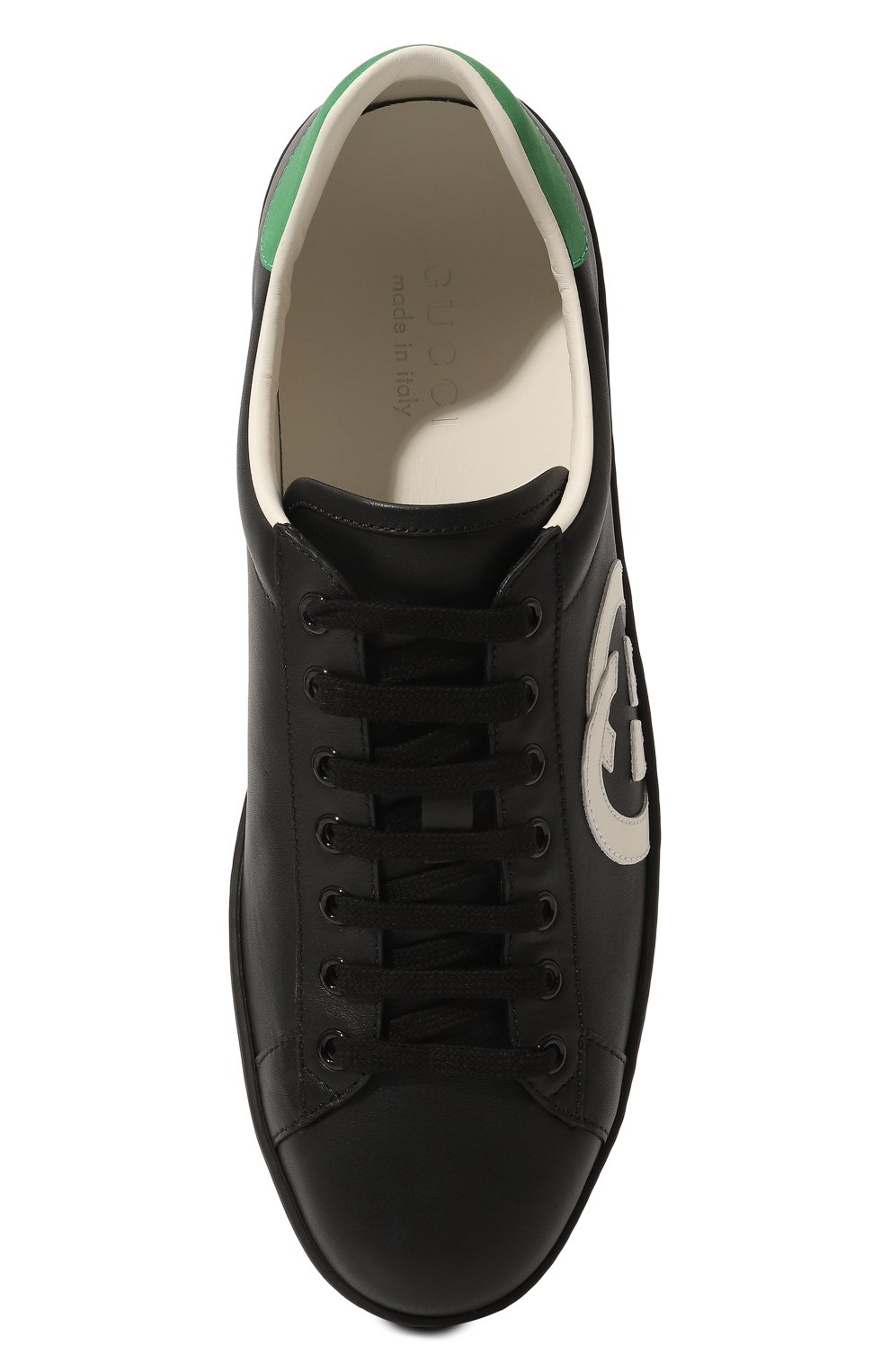 Кожаные кеды ace GUCCI, арт. 625783 1XG70, фото 6