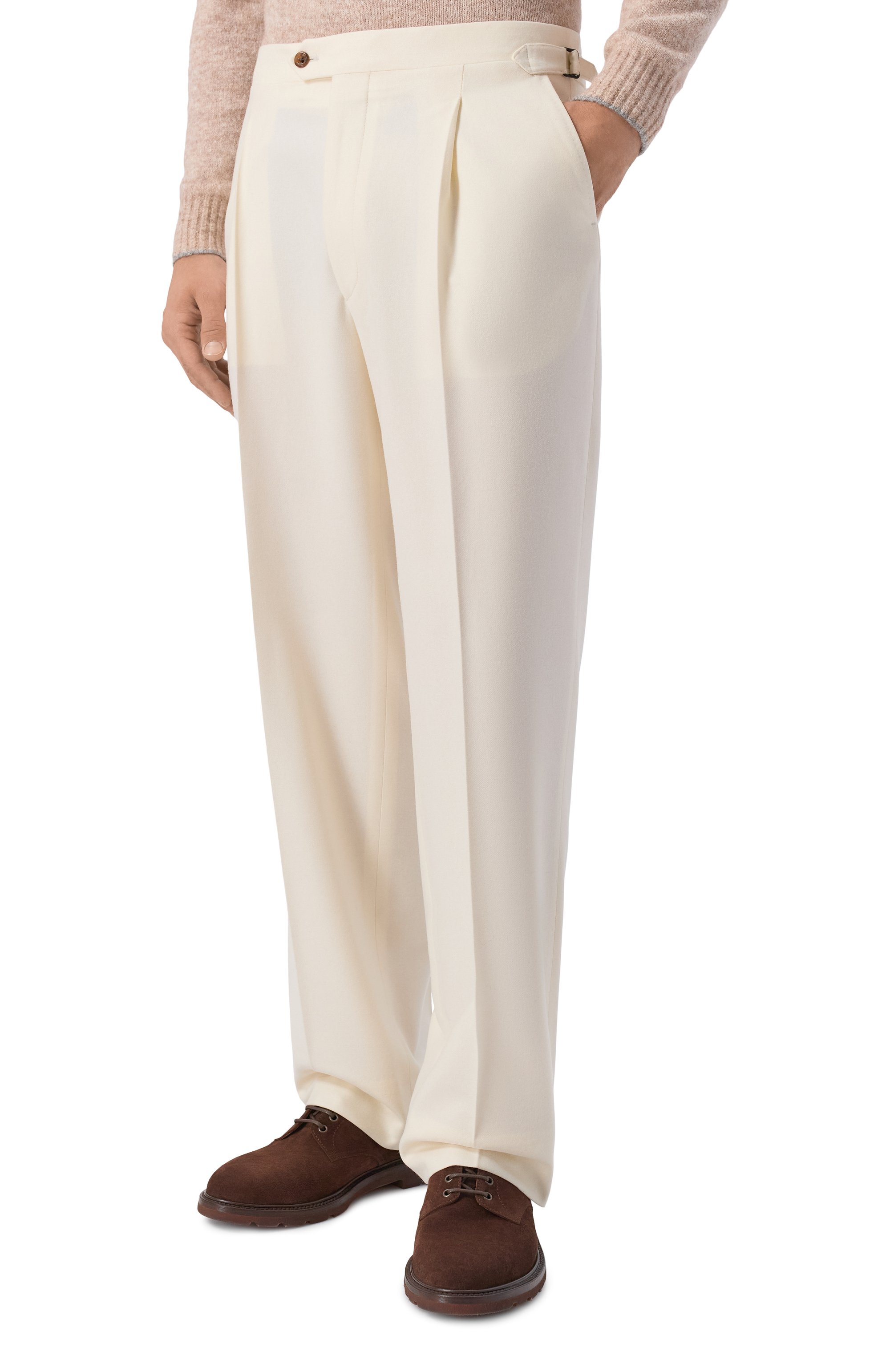 Шерстяные брюки CORNELIANI, арт. 284L26/2A18117, фото 3