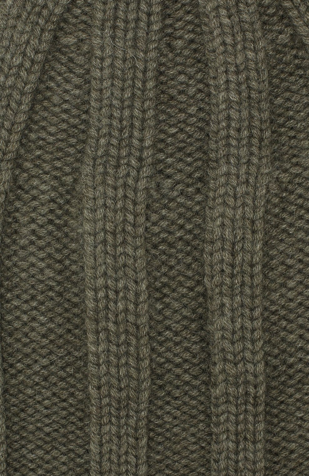 Кашемировая шапка BRUNELLO CUCINELLI хаки цвета по цене 34800 руб., арт. M2294000, фото 3 Кашемировая шапка BRUNELLO CUCINELLI, арт. M2294000, фото 3