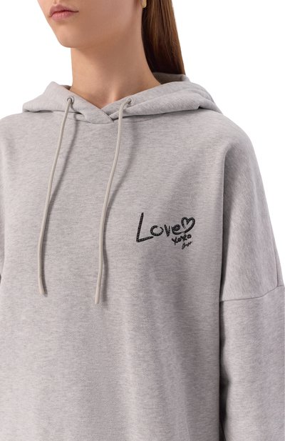 Хлопковое худи BOSS ORANGE, арт. 50551429, фото 5