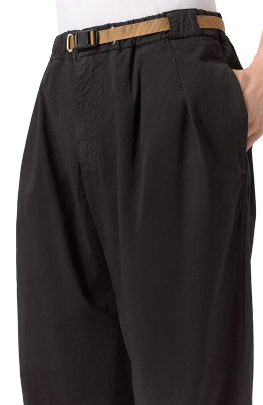 Хлопковые брюки White Sand 26SU90/190 Чёрный  26SU90/190 Фото 5