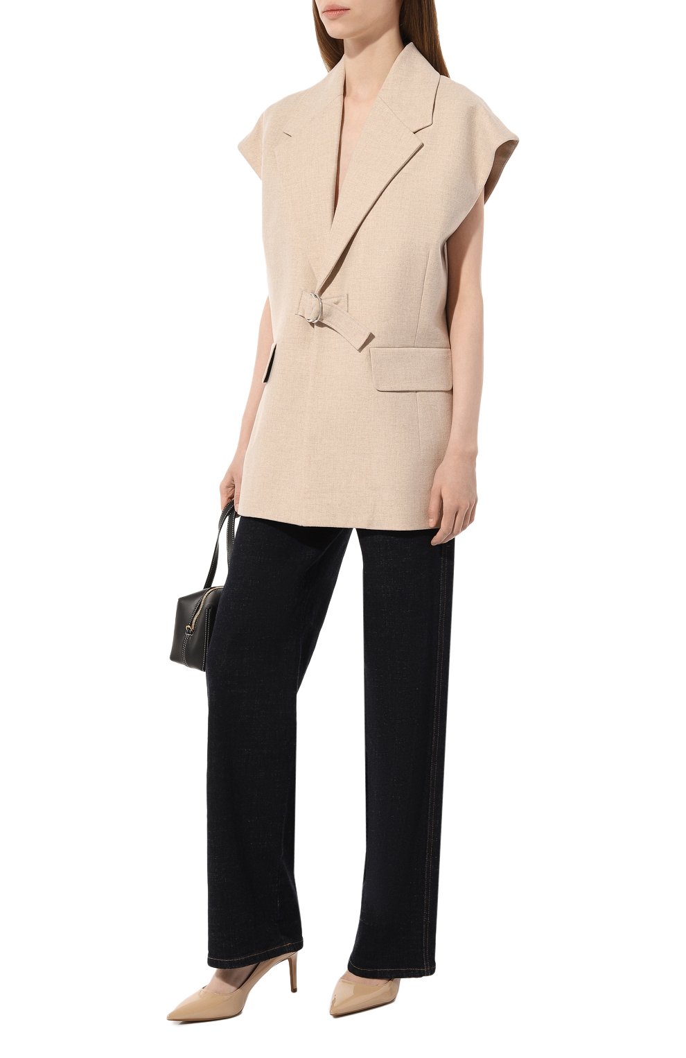 Туфли alina MICHAEL MICHAEL KORS бежевого цвета по цене 13050 руб., арт. 40F2HNMP1A, фото 2 Туфли alina MICHAEL MICHAEL KORS, арт. 40F2HNMP1A, фото 2