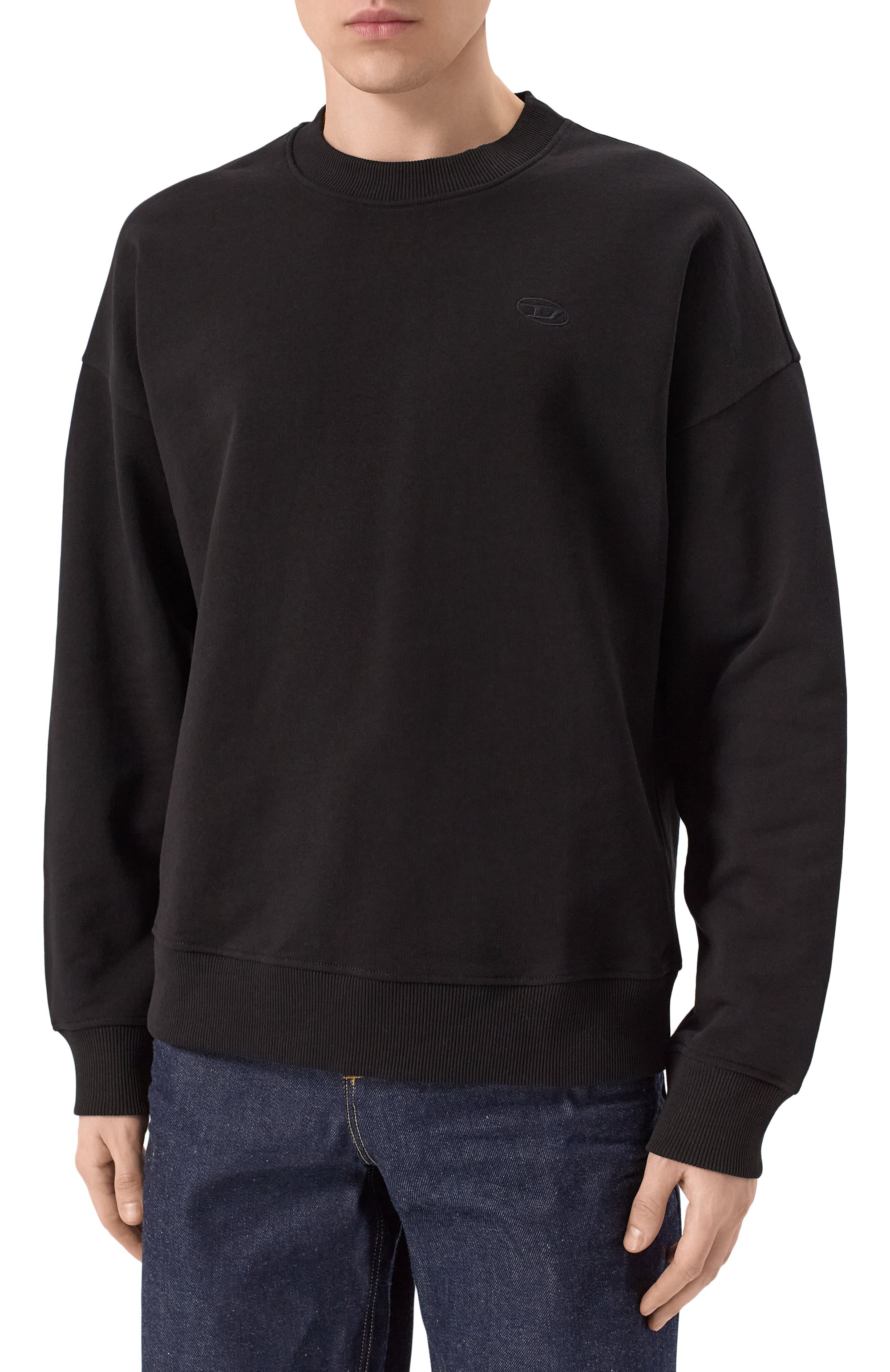 Хлопковый свитшот DIESEL, арт. A11303/0GYCJ, фото 3