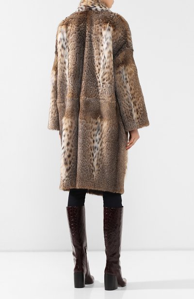 Шуба из меха рыси COLOR TEMPERATURE, арт. K9/21, фото 4