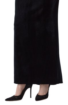 Женские текстильные туфли claudia 105 GIANVITO ROSSI черного цвета, арт. G22315.15RIC.LRMNENN | Фото 3 (Драгоценные камни: Проставлено; Подошва: Плоская; Материал сплава: Проставлено; Материал внутренний: Натуральная кожа; Каблук высота: Высокий; Материал внешний: Текстиль; Каблук тип: Шпилька)