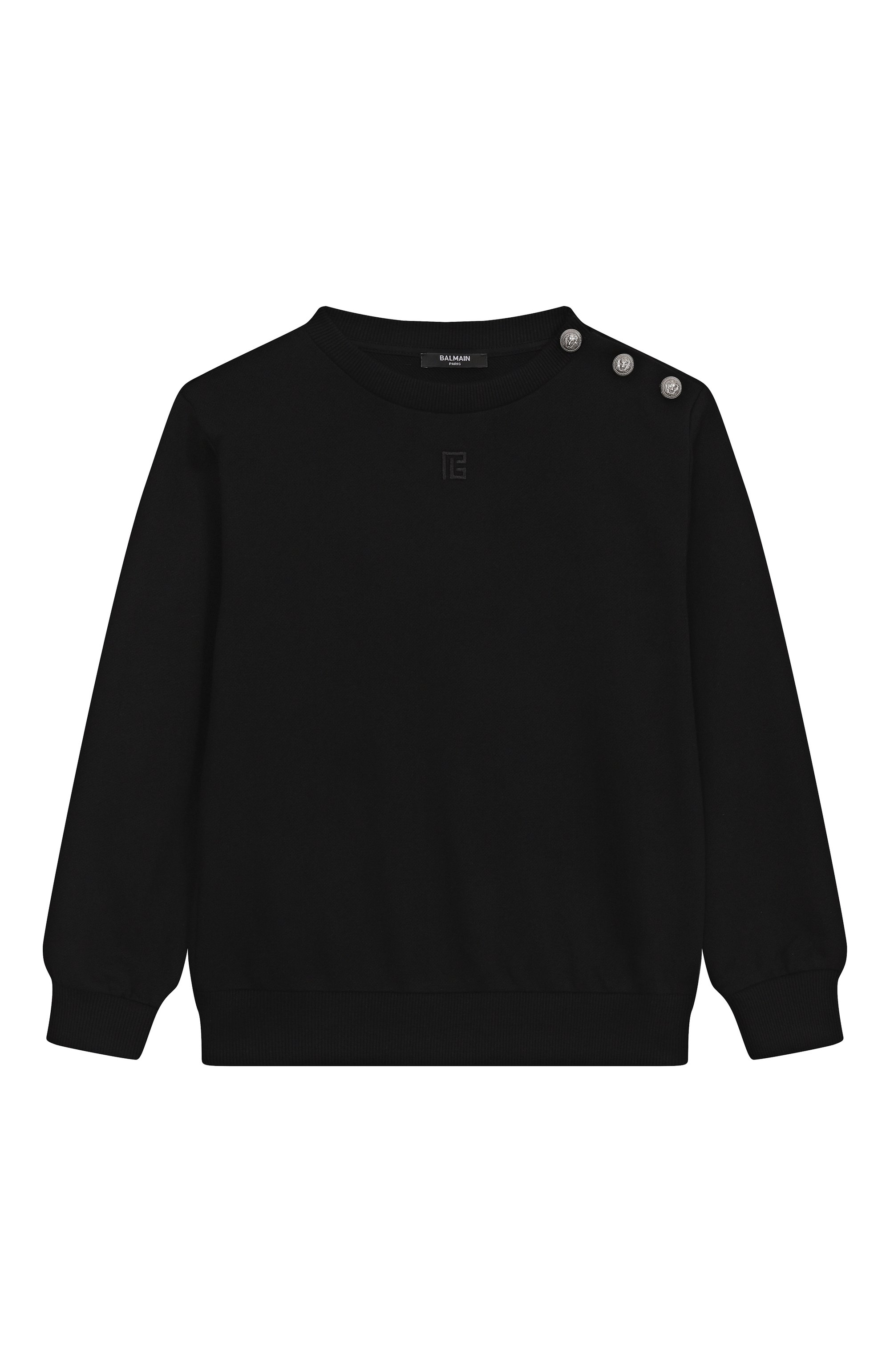 Хлопковый свитшот BALMAIN, арт. BX4P20, фото 1